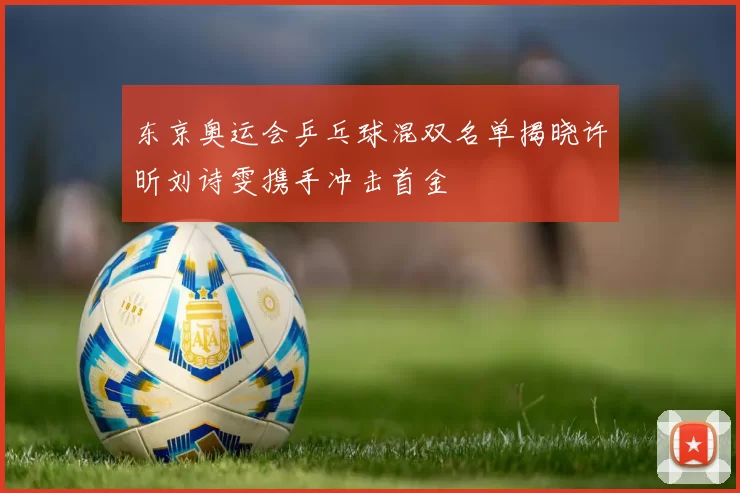 东京奥运会乒乓球混双名单揭晓许昕刘诗雯携手冲击首金